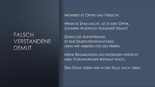 Vortrag alles hat seine Zeit - Jugendstunde 15