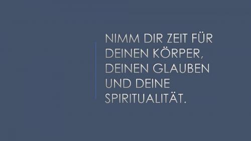 Vortrag alles hat seine Zeit - Jugendstunde 24